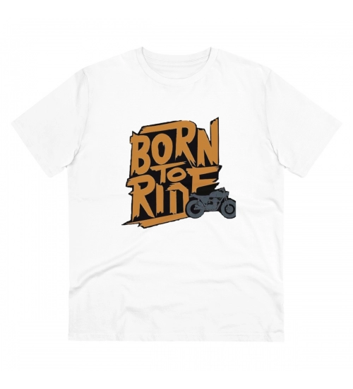 Men's PC Cotton Explore The Unseen Printed T Shirt (Color: White, Thread Count: 180GSM)