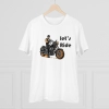 Men's PC Cotton Explore The Unseen Printed T Shirt (Color: White, Thread Count: 180GSM) Men's PC Cotton Explore The Unseen Printed T Shirt (Color: White, Thread Count: 180GSM)