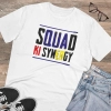 Men's PC Cotton Squed Ki Syneagy Printed T Shirt (Color: White, Thread Count: 180GSM) Men's PC Cotton Squed Ki Syneagy Printed T Shirt (Color: White, Thread Count: 180GSM)