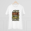 Men's PC Cotton Apni Hati To Sabki Phati Printed T Shirt (Color: White, Thread Count: 180GSM)