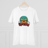 Men's PC Cotton Mamsab Printed T Shirt (Color: White, Thread Count: 180GSM) Men's PC Cotton Mamsab Printed T Shirt (Color: White, Thread Count: 180GSM)