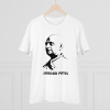 Men's PC Cotton Sardar Patel Printed T Shirt (Color: White, Thread Count: 180GSM) Men's PC Cotton Sardar Patel Printed T Shirt (Color: White, Thread Count: 180GSM)