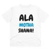 Men's PC Cotton Marathi Desing Printed T Shirt (Color: White, Thread Count: 180GSM) Men's PC Cotton Marathi Desing Printed T Shirt (Color: White, Thread Count: 180GSM)