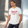 Men's PC Cotton Spread Love Not Covid 19 Printed T Shirt (Color: White, Thread Count: 180GSM) Men's PC Cotton Spread Love Not Covid 19 Printed T Shirt (Color: White, Thread Count: 180GSM)