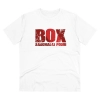 Men's PC Cotton Telugu Desing Printed T Shirt (Color: White, Thread Count: 180GSM)