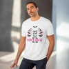 Men's PC Cotton 25th Birthday Printed T Shirt (Color: White, Thread Count: 180GSM)