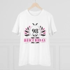 Men's PC Cotton 98th Birthday Printed T Shirt (Color: White, Thread Count: 180GSM) Men's PC Cotton 98th Birthday Printed T Shirt (Color: White, Thread Count: 180GSM)