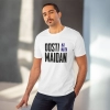Men's PC Cotton Dosti Ka Naya Maidan Printed T Shirt (Color: White, Thread Count: 180GSM) Men's PC Cotton Dosti Ka Naya Maidan Printed T Shirt (Color: White, Thread Count: 180GSM)
