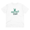 Men's PC Cotton Machate Raho Printed T Shirt (Color: White, Thread Count: 180GSM) Men's PC Cotton Machate Raho Printed T Shirt (Color: White, Thread Count: 180GSM)