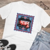 Men's PC Cotton Majanu Printed T Shirt (Color: White, Thread Count: 180GSM) Men's PC Cotton Majanu Printed T Shirt (Color: White, Thread Count: 180GSM)