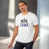 Men's PC Cotton Sarif Ladka Printed T Shirt (Color: White, Thread Count: 180GSM) Men's PC Cotton Sarif Ladka Printed T Shirt (Color: White, Thread Count: 180GSM)