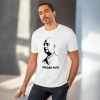 Men's PC Cotton Sardar Patel Printed T Shirt (Color: White, Thread Count: 180GSM) Men's PC Cotton Sardar Patel Printed T Shirt (Color: White, Thread Count: 180GSM)
