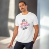 Men's PC Cotton Marathi Desing Printed T Shirt (Color: White, Thread Count: 180GSM) Men's PC Cotton Marathi Desing Printed T Shirt (Color: White, Thread Count: 180GSM)