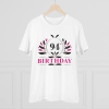 Men's PC Cotton 94th Birthday Printed T Shirt (Color: White, Thread Count: 180GSM)