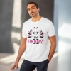 Men's PC Cotton 92nd Birthday Printed T Shirt (Color: White, Thread Count: 180GSM)