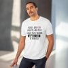 Men's PC Cotton Roses Are Red Printed T Shirt (Color: White, Thread Count: 180GSM) Men's PC Cotton Roses Are Red Printed T Shirt (Color: White, Thread Count: 180GSM)