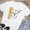 Men's PC Cotton Kunffo Printed T Shirt (Color: White, Thread Count: 180GSM) Men's PC Cotton Kunffo Printed T Shirt (Color: White, Thread Count: 180GSM)