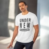 Men's PC Cotton Under New Management Desing Printed T Shirt (Color: White, Thread Count: 180GSM) Men's PC Cotton Under New Management Desing Printed T Shirt (Color: White, Thread Count: 180GSM)