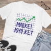 Men's PC Cotton Market Joyu Che Printed T Shirt (Color: White, Thread Count: 180GSM) Men's PC Cotton Market Joyu Che Printed T Shirt (Color: White, Thread Count: 180GSM)