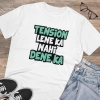 Men's PC Cotton Tention Lene Ka Nahi Dene Ka Printed T Shirt (Color: White, Thread Count: 180GSM) Men's PC Cotton Tention Lene Ka Nahi Dene Ka Printed T Shirt (Color: White, Thread Count: 180GSM)