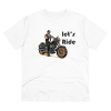 Men's PC Cotton Explore The Unseen Printed T Shirt (Color: White, Thread Count: 180GSM) Men's PC Cotton Explore The Unseen Printed T Shirt (Color: White, Thread Count: 180GSM)