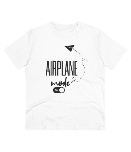 Men's PC Cotton Explore The Unseen Printed T Shirt (Color: White, Thread Count: 180GSM)
