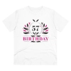 Men's PC Cotton 57th Birthday Printed T Shirt (Color: White, Thread Count: 180GSM) Men's PC Cotton 57th Birthday Printed T Shirt (Color: White, Thread Count: 180GSM)