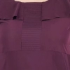 Dropship Women's Fit And Flare Purple Dress (Color:Purple, Material:Polyester)