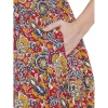 Dropship Women's Fit And Flare Maroon Dress (Color:Maroon, Material:Polyester)