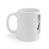Ceramic Gorila Desing Printed Coffee Mug (Color: White, Capacity:330ml)