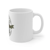 Ceramic Gorila Desing Printed Coffee Mug (Color: White, Capacity:330ml)