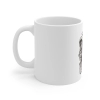 Ceramic Gorila Desing Printed Coffee Mug (Color: White, Capacity:330ml)