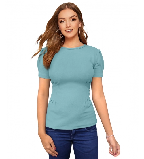 Women's Western Wear Hosiery T Shirts (Pista)