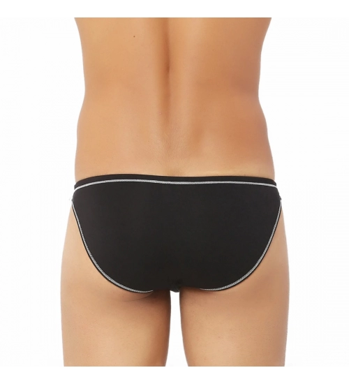 Men's Bamboo Spandex Designer Underwear (Black)