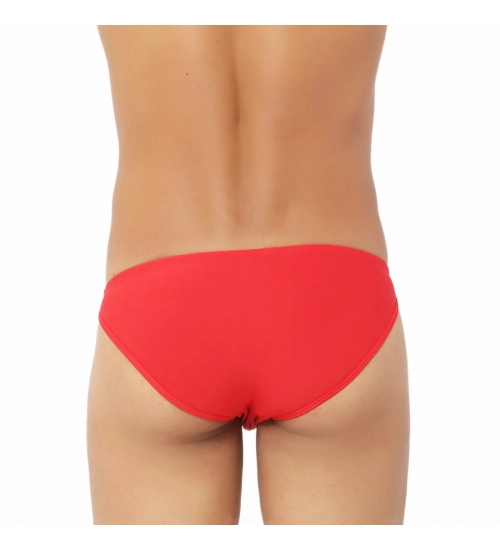 Men's Cotton Ultra Soft Briefs Underwear (Red)