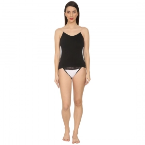 Generic Women's Cotton SpandexCotton Camisole (Black)