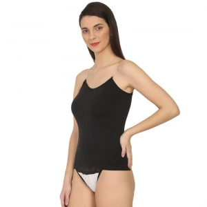 Generic Women's Cotton SpandexCotton Camisole (Black)