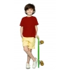 Dropship Boys Cotton Plain Half Sleeve TShirt (Maroon)