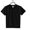 Dropship Boys Cotton Plain Half Sleeve TShirt (Black)
