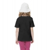 Dropship Girls Cotton Rowdy Baby Half Sleeve TShirt (Black)