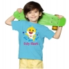Dropship Boys Cotton Baby Shark Half Sleeve TShirt (Blue)