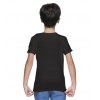 Dropship Boys Cotton Plain Half Sleeve TShirt (Black)