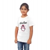 Dropship Girls Cotton Adelie Half Sleeve TShirt (White)
