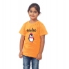 Dropship Girls Cotton Adelie Half Sleeve TShirt (Mustard)