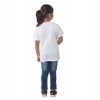 Dropship Girls Cotton Tribal Half Sleeve TShirt (White)