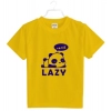 Dropship Boys Cotton Lazy Half Sleeve TShirt (Mustard)