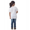 Dropship Girls Cotton Adelie Half Sleeve TShirt (White)