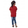 Dropship Girls Cotton Drama Queen Half Sleeve TShirt (Maroon)