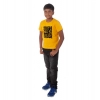 Dropship Boys Cotton Will Be Cool Half Sleeve TShirt (Mustard)