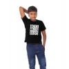 Dropship Boys Cotton Will Be Cool Half Sleeve TShirt (Black)
